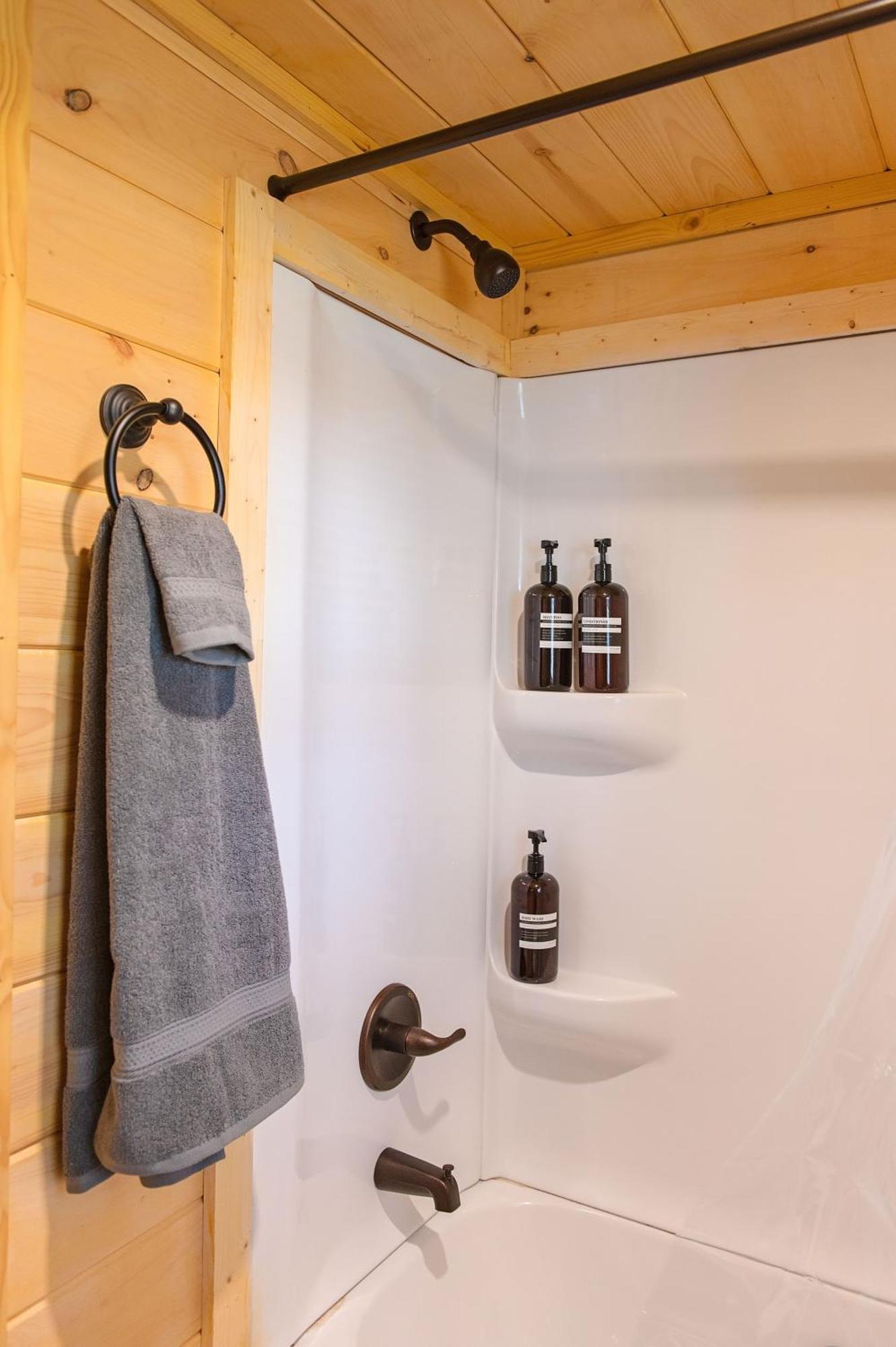 Lena Cabin Wooded Tiny Cabin - Hot Tub Chattanooga Eksteriør billede