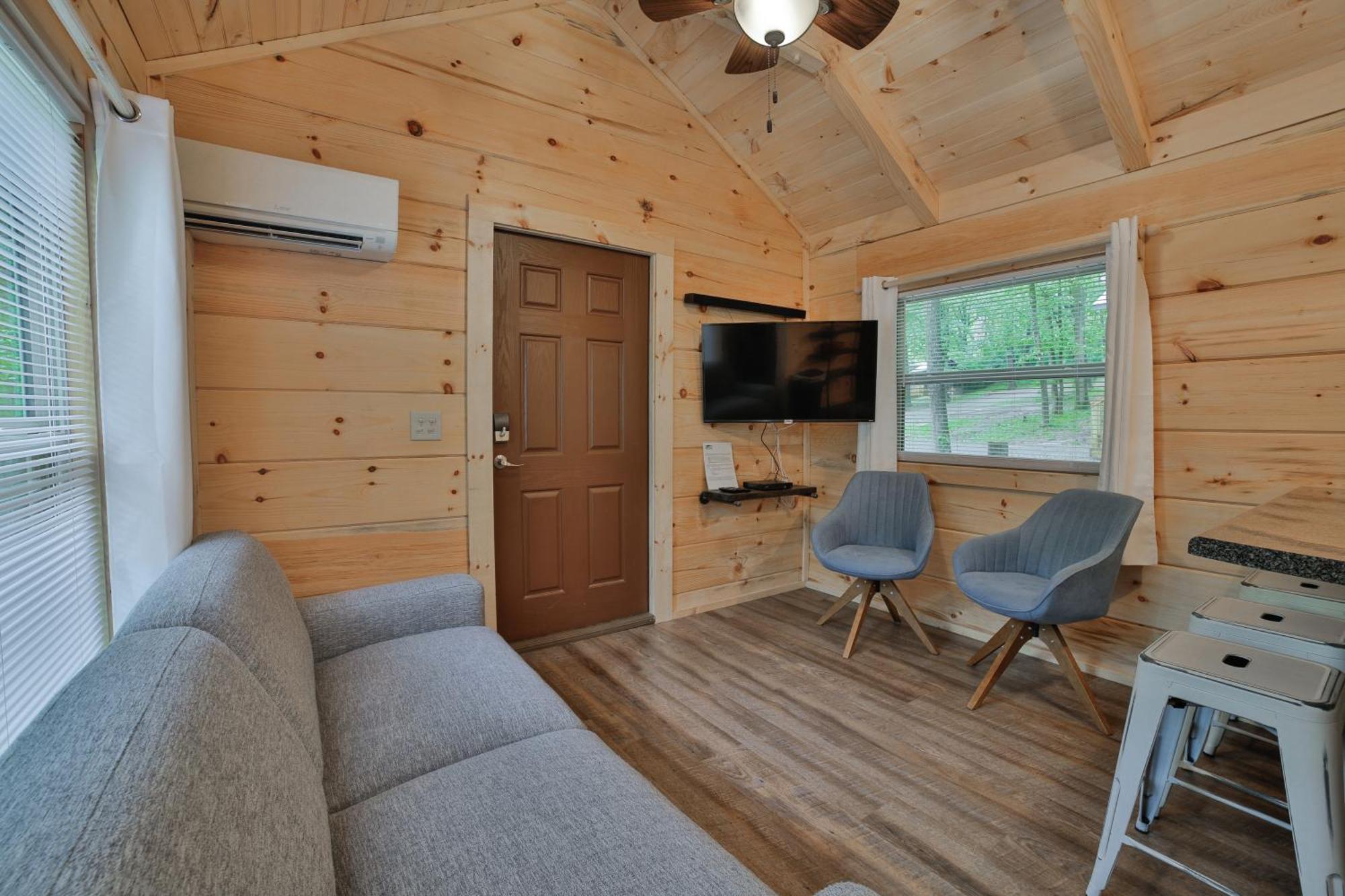 Lena Cabin Wooded Tiny Cabin - Hot Tub Chattanooga Eksteriør billede