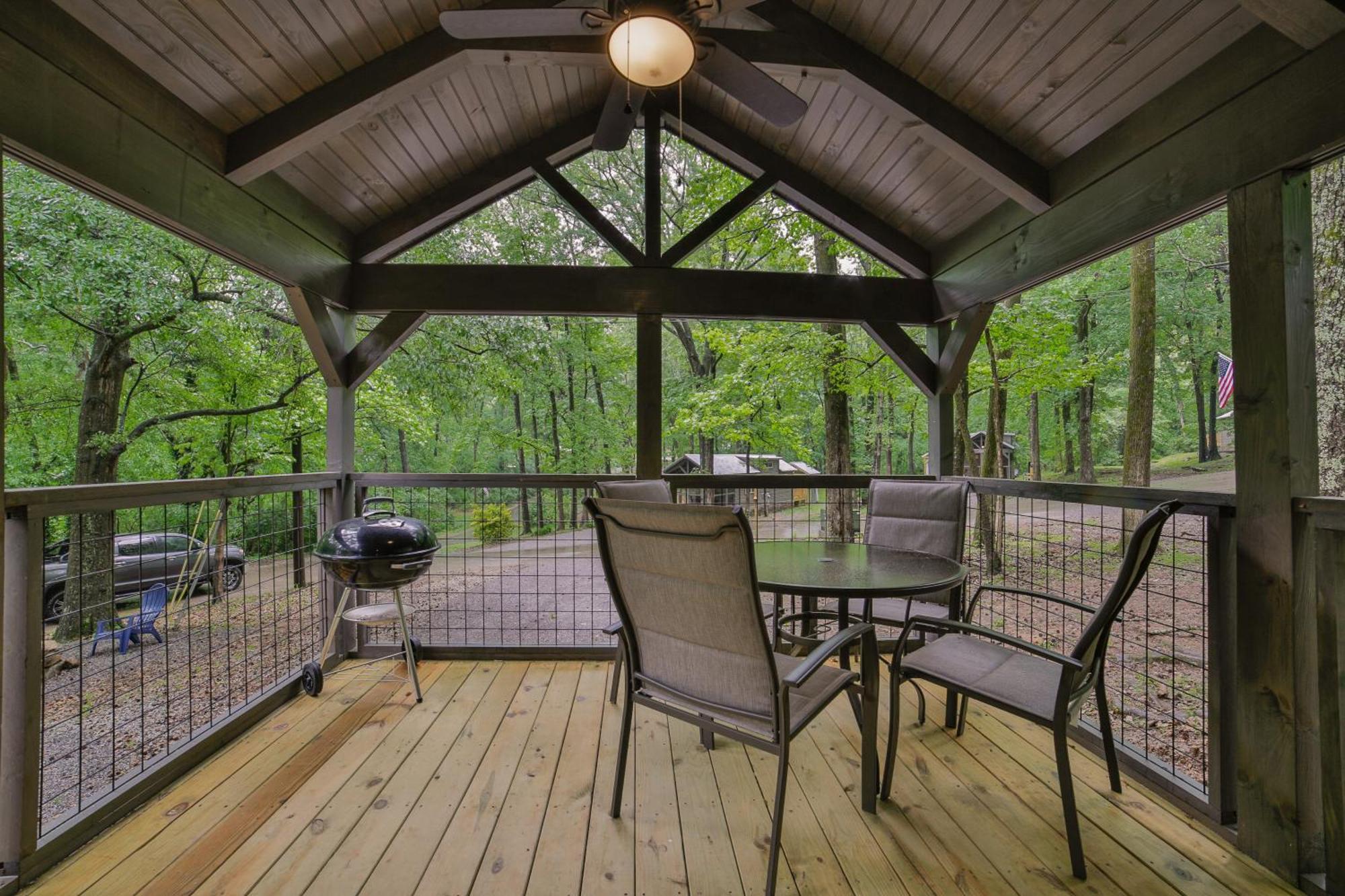 Lena Cabin Wooded Tiny Cabin - Hot Tub Chattanooga Eksteriør billede